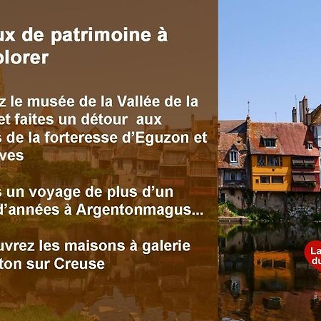 La Clef Du Lac - Logement Cosy Au Coeur D'Eguzon Exterior foto
