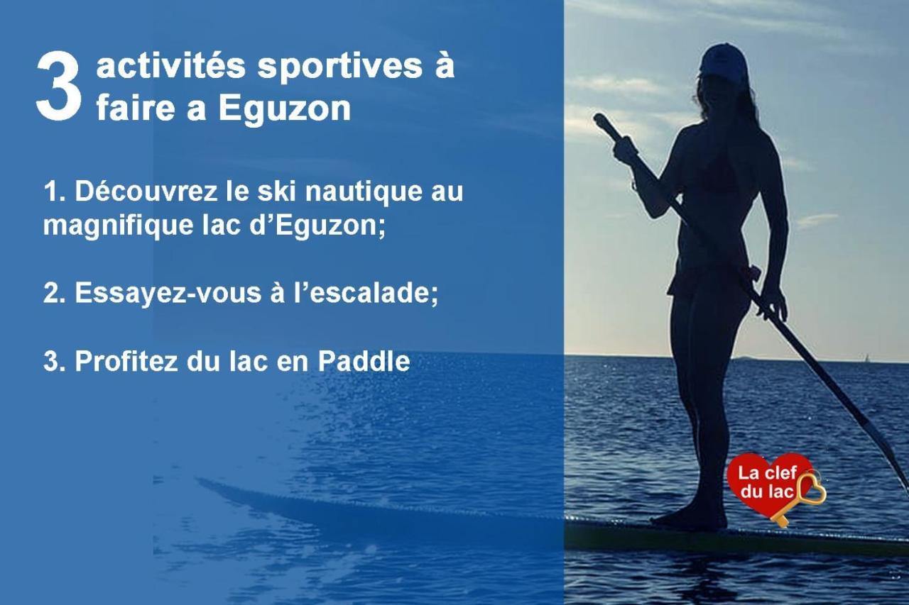 La Clef Du Lac - Logement Cosy Au Coeur D'Eguzon Exterior foto
